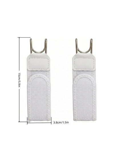 Fıvıont Metal Kancalı Tokasız Elastik Bel Kemeri 2 Adet Set Cırt Cırt Ayarlı Görünmez Pantolon Kemeri, Erkek Kadın Şort Kot Kumaş Pantolon İçin Pratik Lastikli Kemer Beyaz Beyaz Fıvıont Metal Kancalı Tokasız Elastik Bel Kemeri 2 Adet Set Cırt Cırt Ayarlı Görünmez Pantolon Kemeri, Erkek Kadın Şort Kot Kumaş Pantolon İçin Pratik Lastikli Kemer Beyaz Beyaz