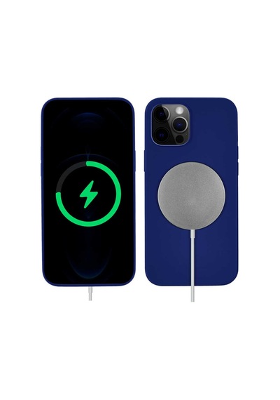 Apple Uyumlu iPhone 13 Pro Max Kılıf Zore Silksafe Wireless Kılıf