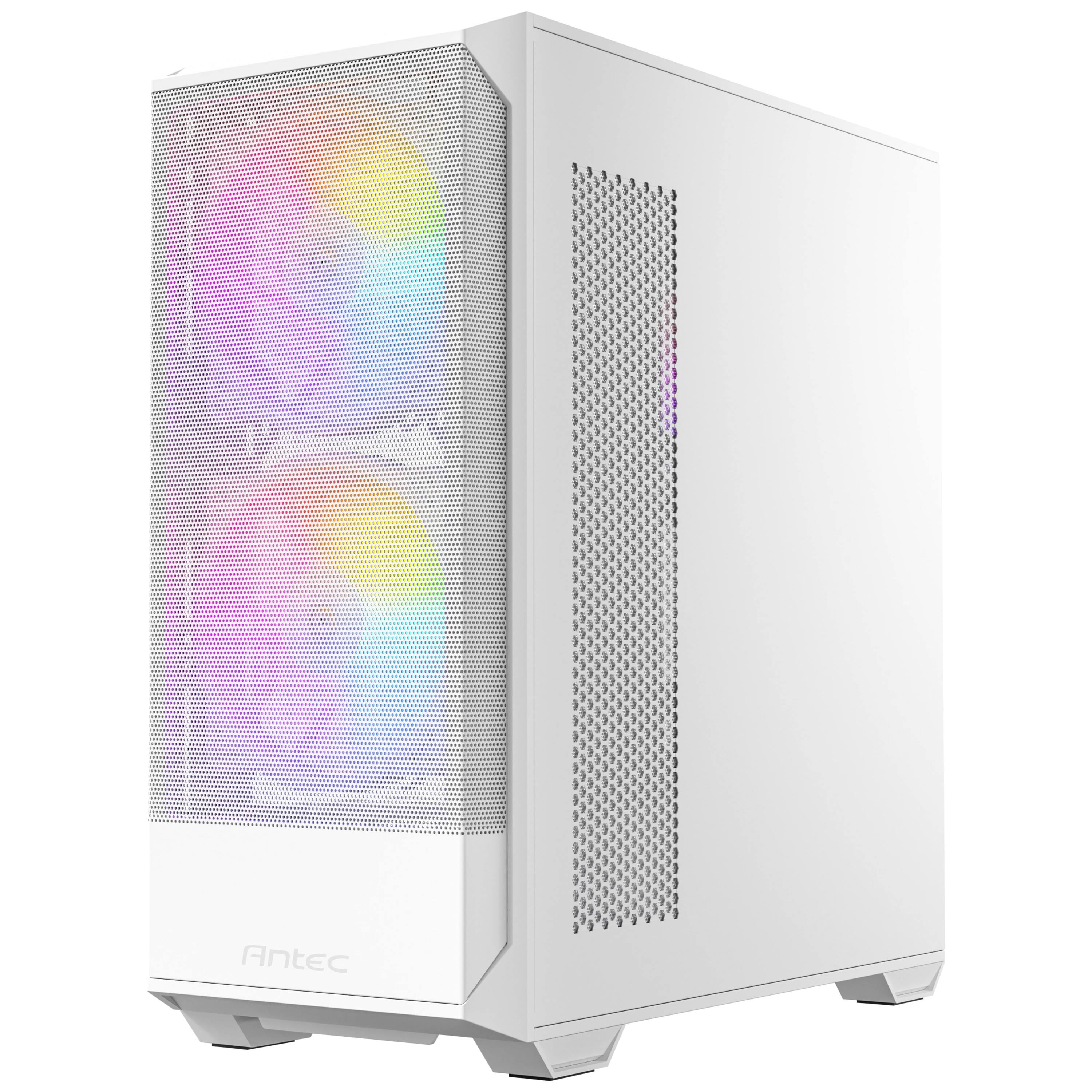 Antec Nx416l Argb 2x160mm + 1x120mm Fanlı Mesh Atx Type-c Beyaz Oyuncu Kasası