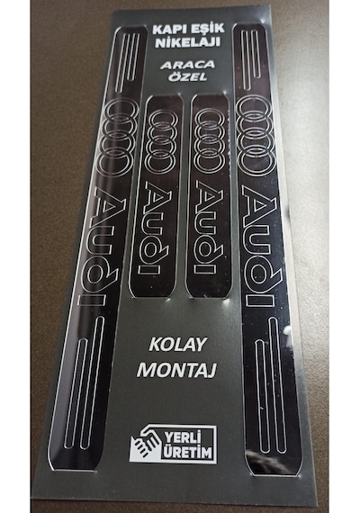 Audi A6 Kapı Eşiği Set + Çamurluk Vent Krom Görsel
