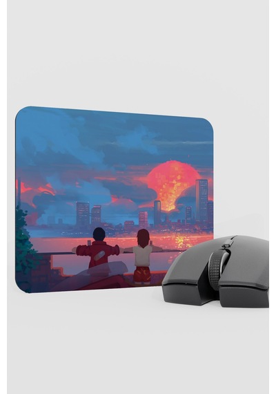 Akira Anime V2 - 22x18 Gaming Kauçuk Kaymaz Taban Mouse Pad Fare Altlığı