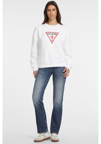 Kadın Sweatshirt W4yq00kc811 Beyaz