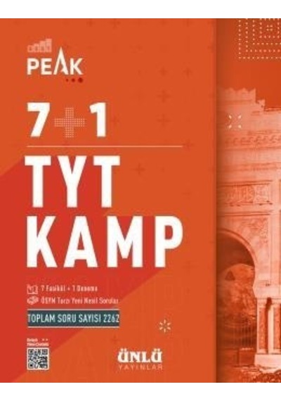 Tyt Kamp Kitabı 7+1 Best Peak Serisi - Ünlü