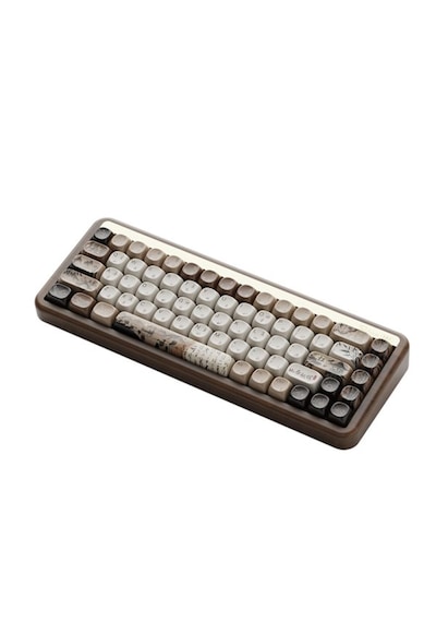 Akko MU01 Mountain Seclusion Rosewood Switch RGB Kablosuz Hotswap Mekanik Oyuncu Klavye