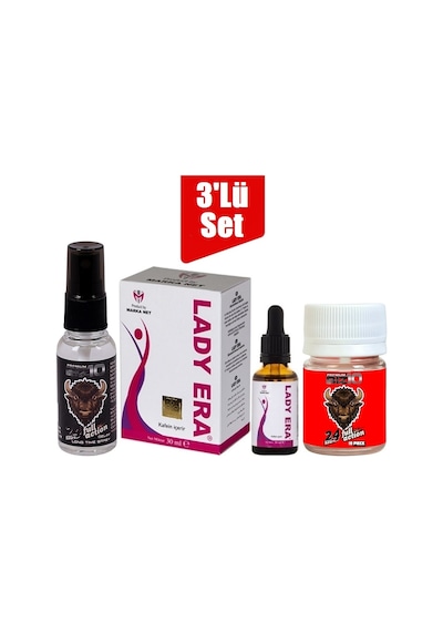 Bizon Sprey Lady Era Kadın Kadin Kadın Damla Bizon 100mg 10lu