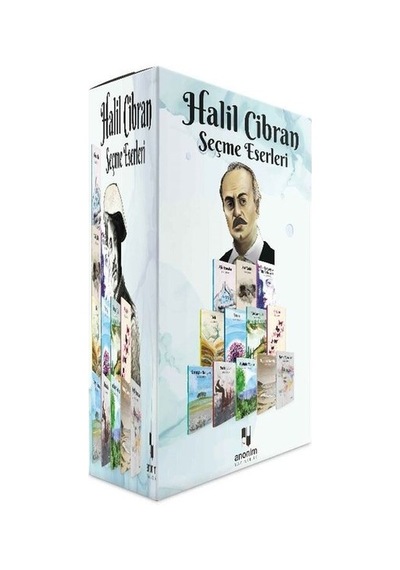 Halil Cibran Seçme Eserleri Seti - 12 Kitap Takım - Halil Cibran - Anonim Yayınları