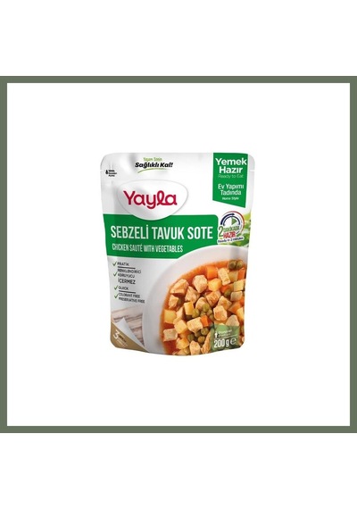 Bezos Sebzeli Tavuk Sote 200gr 1 Adet Bezos1