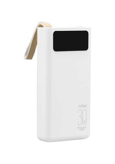 Powerway Tx30 30000 Mah Dijital Göstergeli Powerbank Altın - Dore