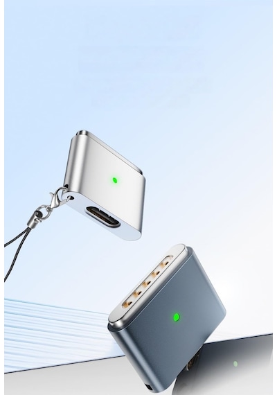 Type-c To Magsafe 3 İle Uyumlu Dönüştürücü 140w Hızlı Şarj Destekli Macbook İle Uyumlu Çevi