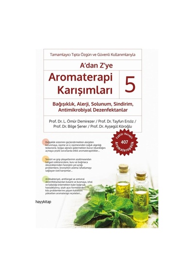 A Dan Z Ye Aromaterapi Karışımları-5 Bağışıklık, Alerji, Solunum, Sindirim, Antimikrobiyal Dezenfek Sku: Zeusstk2de1ac4169