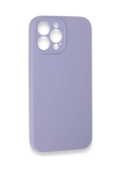 Cosmotex Newface Apple iPhone Uyumlu  13 Pro Max Kılıf Lansman Legant Silikon - Lila