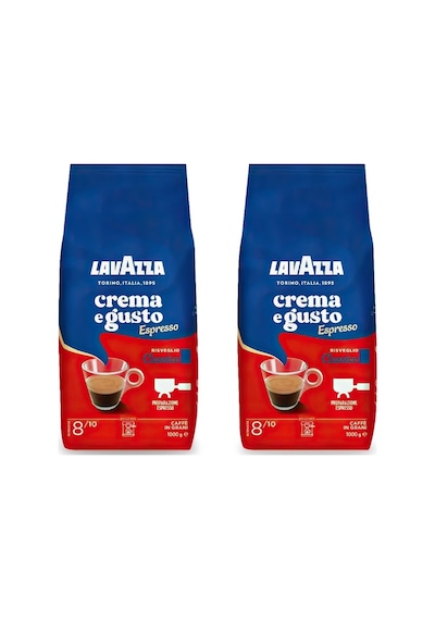 Lavazza Crema E Gusto Classico Çekirdek Kahve 2'li Paket