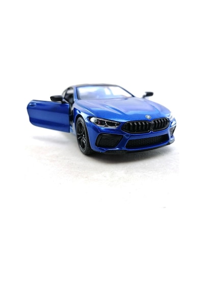 Kinsmart Bmw M8 Competition Coupe 1:38 Mavi Çek Bırak Model Araba