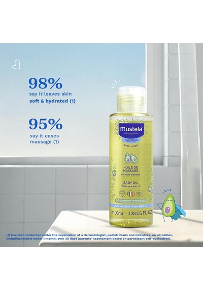 Mustela Baby Oil Bebek Yağı 100 Ml