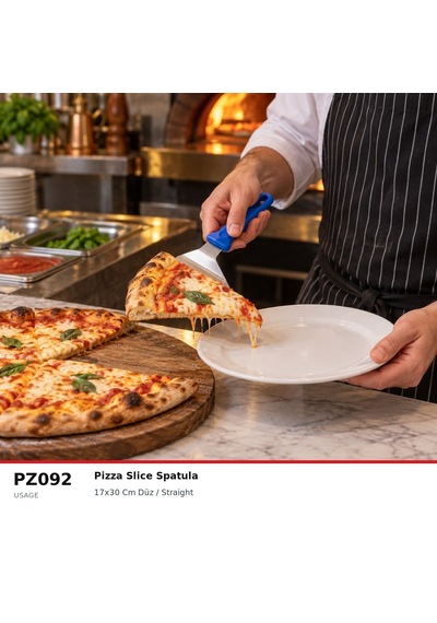 Fida Pizza Dilim Spatulası Gümüş