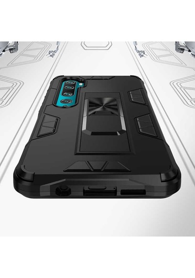 Xiaomi Mi Note 10 Lite Kılıf Zore Volve Kapak-Siyah