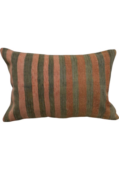 Zehra Abla Halı Yeni El Dokuma Dekoratif Kilim Kırlent Yastık Kılıfı 6239