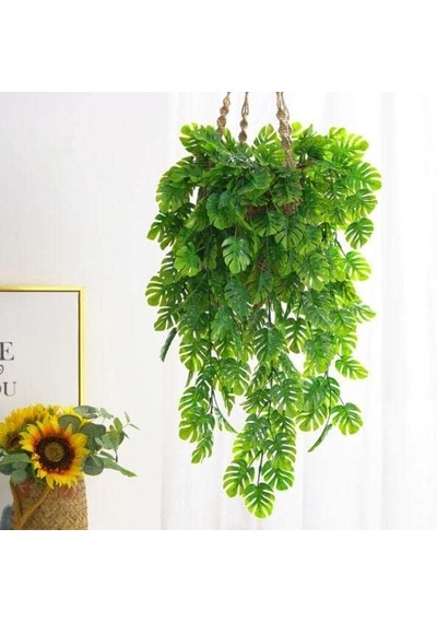 Yapay Çiçek Sarkan Monstera Devetabanı 5 Dallı 70cm Diğer