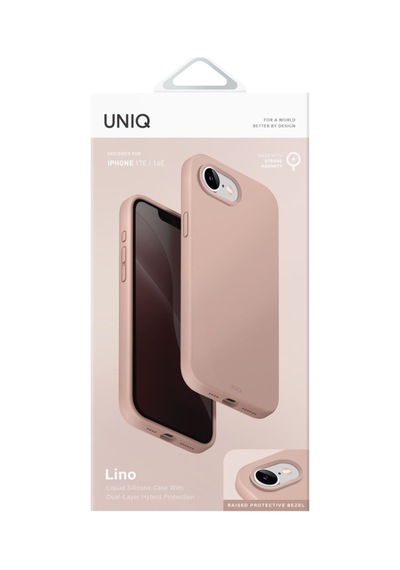 Apple iPhone Uyumlu 17e / 16e Kılıf Lino Serisi Magsafe Özellik Sıvı Silikon Parmak İzi Tutmayan Koruyucu Kapak Pembe Apple iPhone Uyumlu 17e / 16e Kılıf Lino Serisi Magsafe Özellik Sıvı Silikon Parmak İzi Tutmayan Koruyucu Kapak Pembe