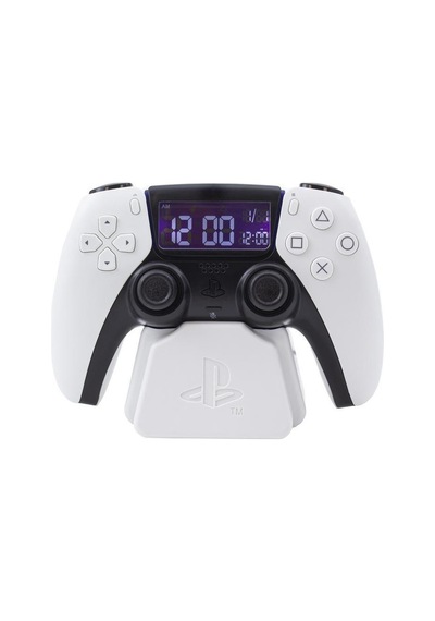 Playstation Joystick Dijital Çalar Saat Beyaz