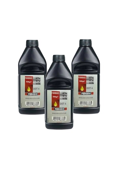 Ferodo DOT4 Fren Hidrolik Yağı 500 ML x 3