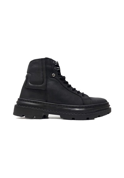 Pierre Cardin 382208 Hakiki Nubuk Deri Erkek Bot Siyah