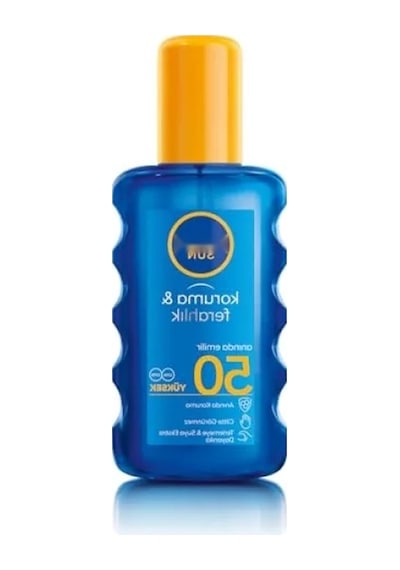 Yüksek Koruyucu Güneş Spreyi Spf50 - Suya Dayanıklı Formül