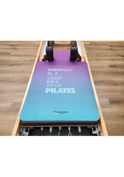 Everyday Is A Good Day To Do Pilates' Lila Mavi Reformer Mat Pilates Matı Lila Mavi
