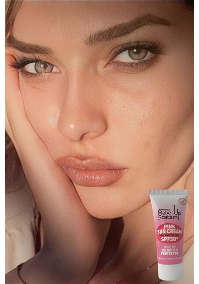 New Well 50 Faktör Pembe Güneş Kremi 30 G