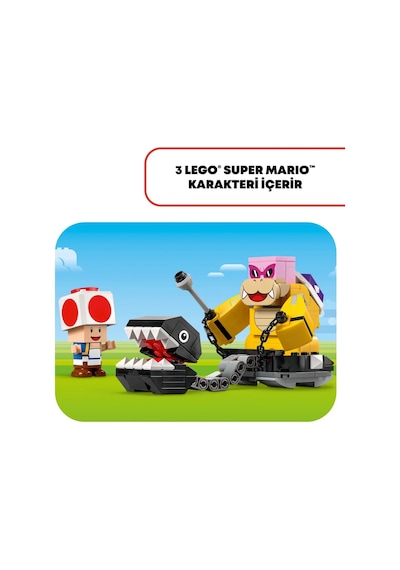 LEGO® Super Mario™ Peach’in Kalesi’nde Roy ile Savaş 71435 - 7 Yaş ve Üzeri Çocuklar için Yaratıcı Oyuncak Yapım Seti (738 Parça)