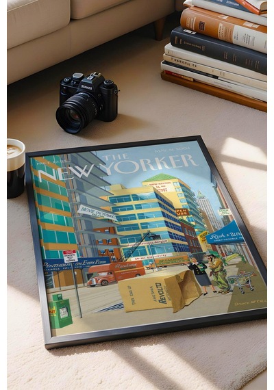 The New Yorker Çerçeveli Tablo May 31 2004