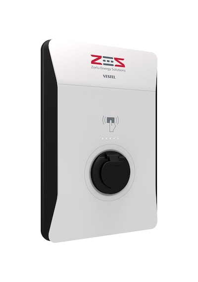 Vestel Elektrikli Araç Şarj İstasyonu Evc04 Zes4-ac22sw-opt1 22 Kw Smart Wifi Soketli
