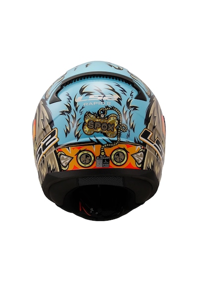 Rapıd 2 Neo Mavi-mor Kask Desenli