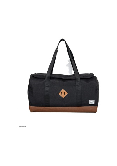 Herschel Supply Co. Heritage Duffle, Siyah/sele Kahverengi, Siyah Diğer
