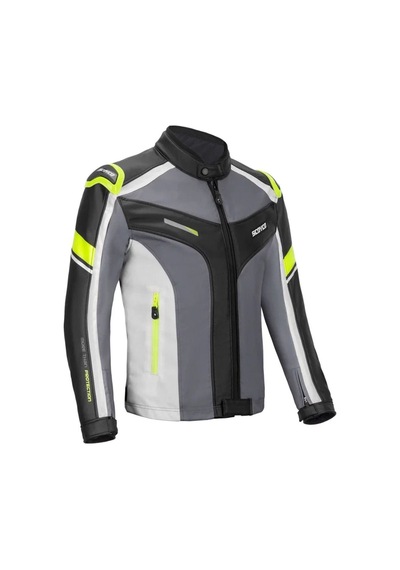 Motoanl Motosiklet Montu Full Korumalı 4 Mevsim Pu Kaplamalı Polyester Ve Naylon Kumaş Motor Mont Green