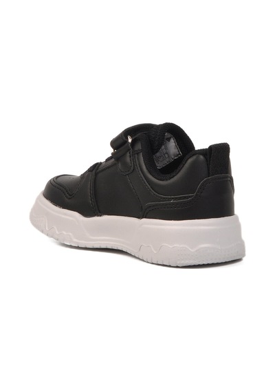 Pepino Siyah Cırtlı Unisex Çocuk Spor Ayakkabı 1603 B Siyah