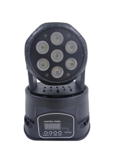 Mini Moving Head 7 12w Rgbw Led , Sahne, Düğün Salonu , Eğlence Mekanı, Kına Salonları Işık Sistemi