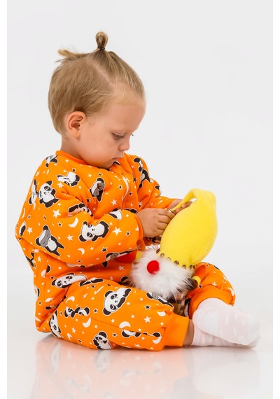 Babymod Elyaf Dolgulu 2,5 Tog Kız /erkek Çocuk Uyku Tulumu Turuncu