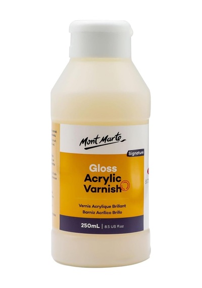 Parlak Akrilik Vernik İmza 250ml 8,5 Us Fl. Oz , Akrilik Boya Verniği, Yapıtları Toz, Işık, Arşiv Son İşlem Ve Genel