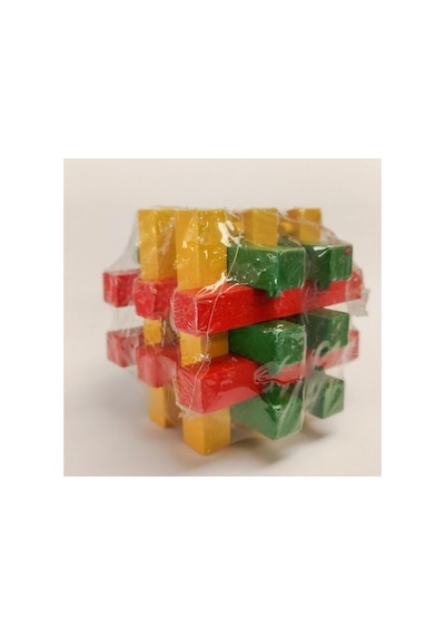 Calimera Toys Ahşap Zeka Bulmacası Renkli Akıl Oyunu