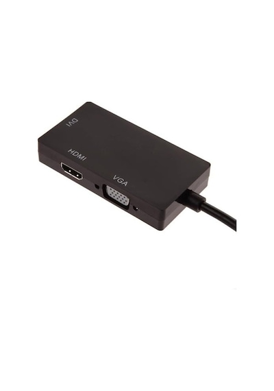 Displayport To Hdmı Dvı Vga Kablo Çevirici Dönüştürücü Thunderbolt Mini Dp To Hdmı Dvı Vga Adaptör
