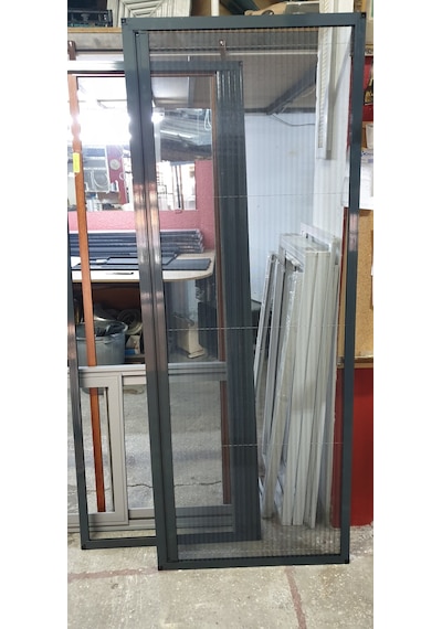 Sürgülü Katlanır Balkon Kapı Sinekliği,Akordeon Pileli Sineklik
