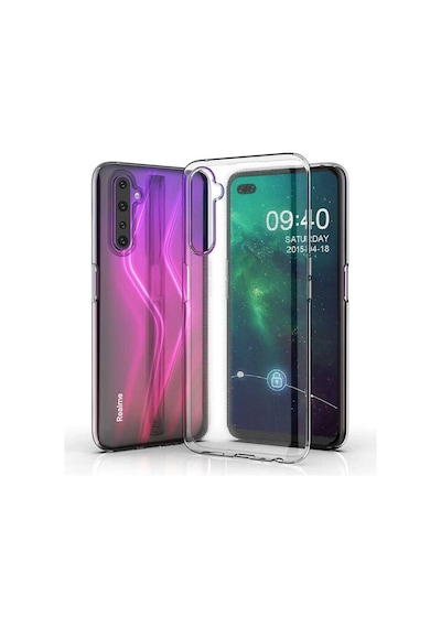Realme 6 Pro Kilif Seffaf Silikon Hibrit Case 432969458