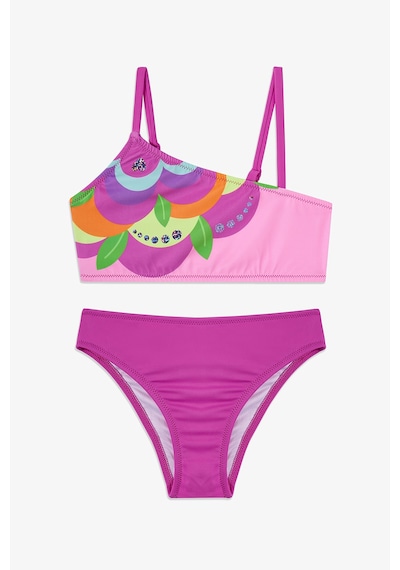 Penti Pembe Kız Çocuk Flower Tek Omuz Bikini Takımı