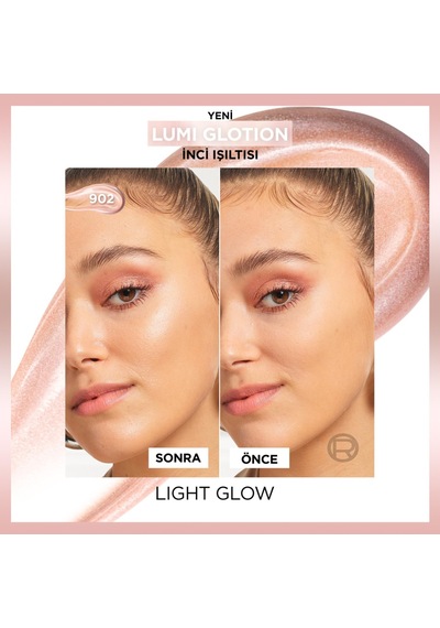 Glotion All-ın-one Doğal Işıltı Aydınlatıcı Losyon - 902 Light Glow - 40 Ml