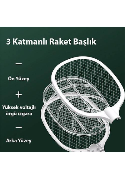 Polham 3000W Şarjlı Uv Işıklı Elektrikli Sivrisinek Kovucu Öldürü (498782456)