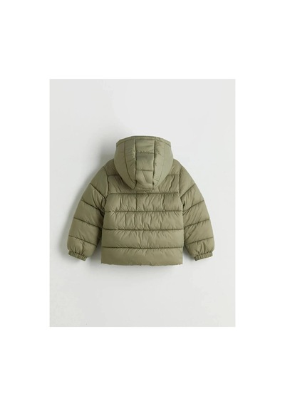 LC Waikiki Lcw Kidshaki Kapüşonlu Erkek Çocuk Şişme Mont Lıght Khakı