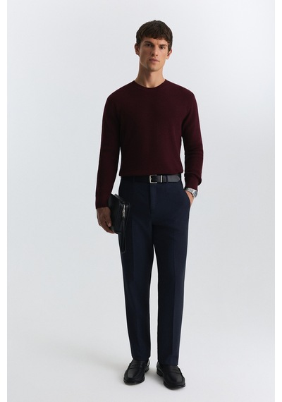 Antioch Comfort Slim Fit Pantolon Lacivert