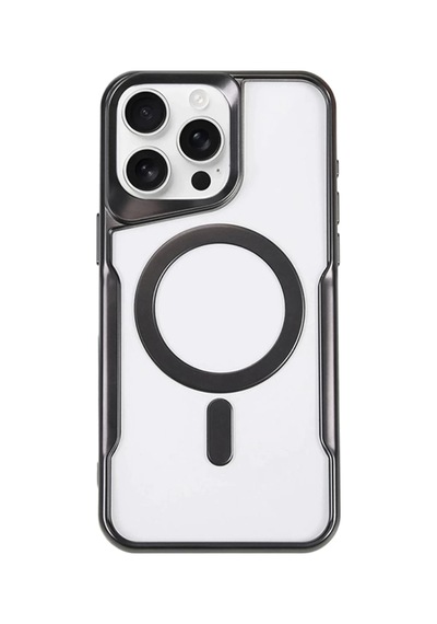 Apple Uyumlu iPhone 14 Pro Uyumlu Kılıf Boyi Magsafe Silikon Kapak - Siyah