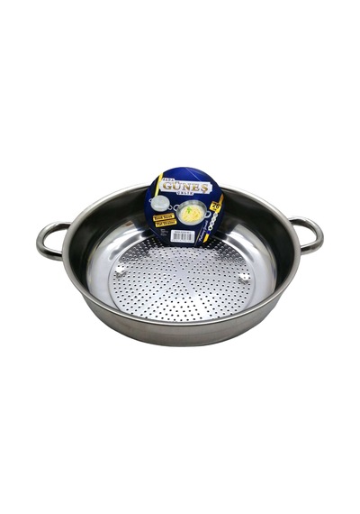 No-1 - 26cm Basık Süzek Metal Süzgeç Adaçayı